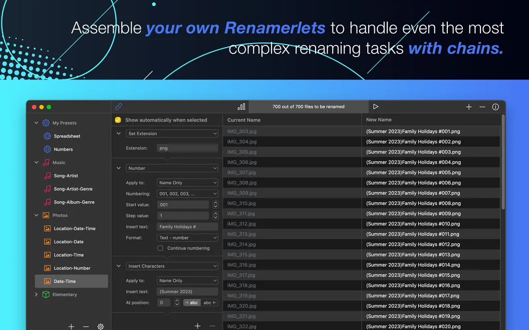 Renamer screenshot 4