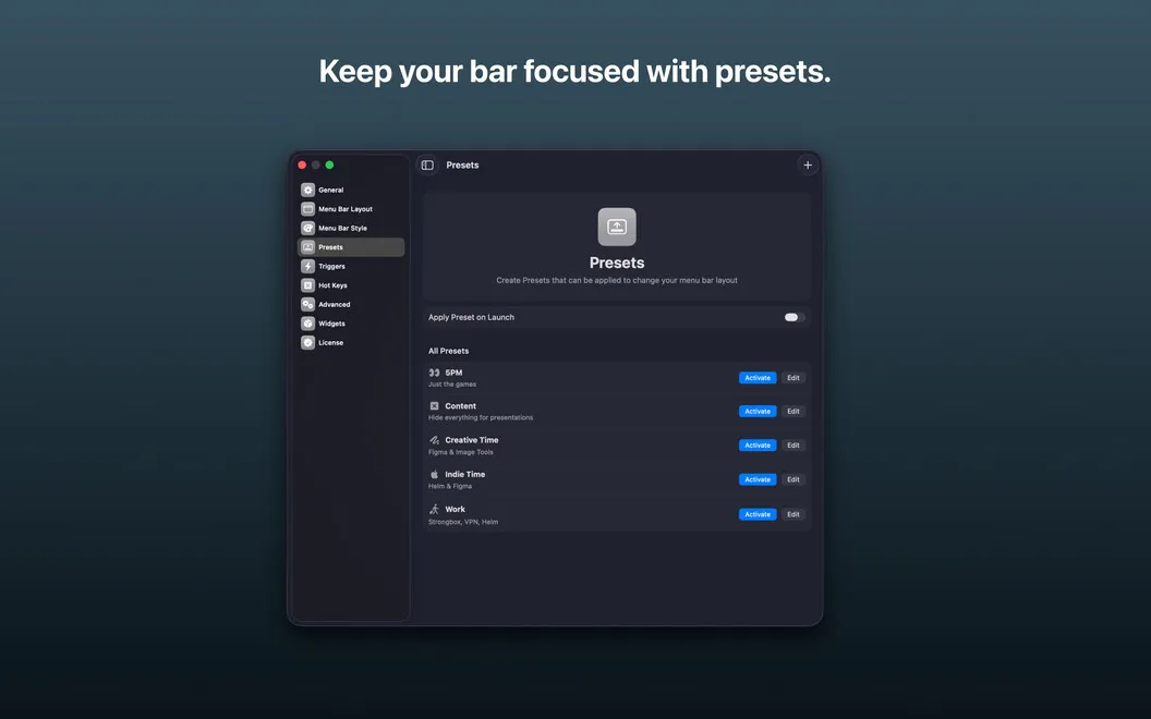 Bartender screenshot 2