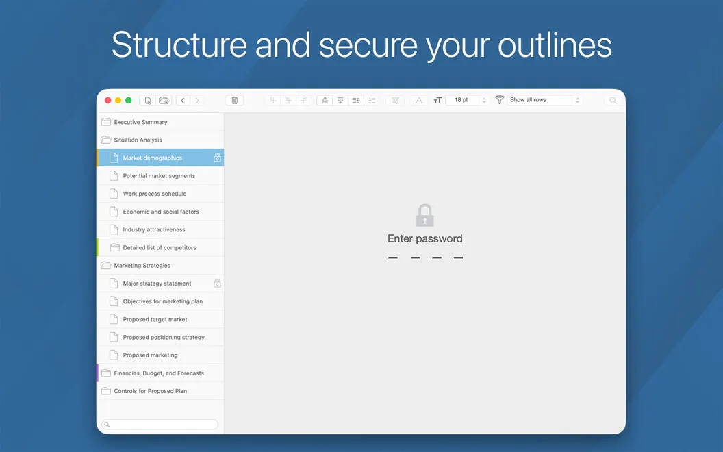 Cloud Outliner screenshot 2