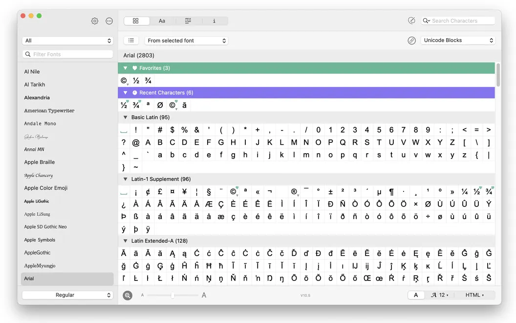 PopChar screenshot 1
