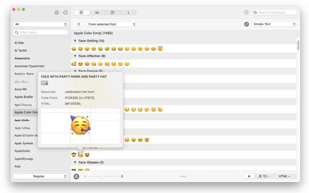 PopChar screenshot 2