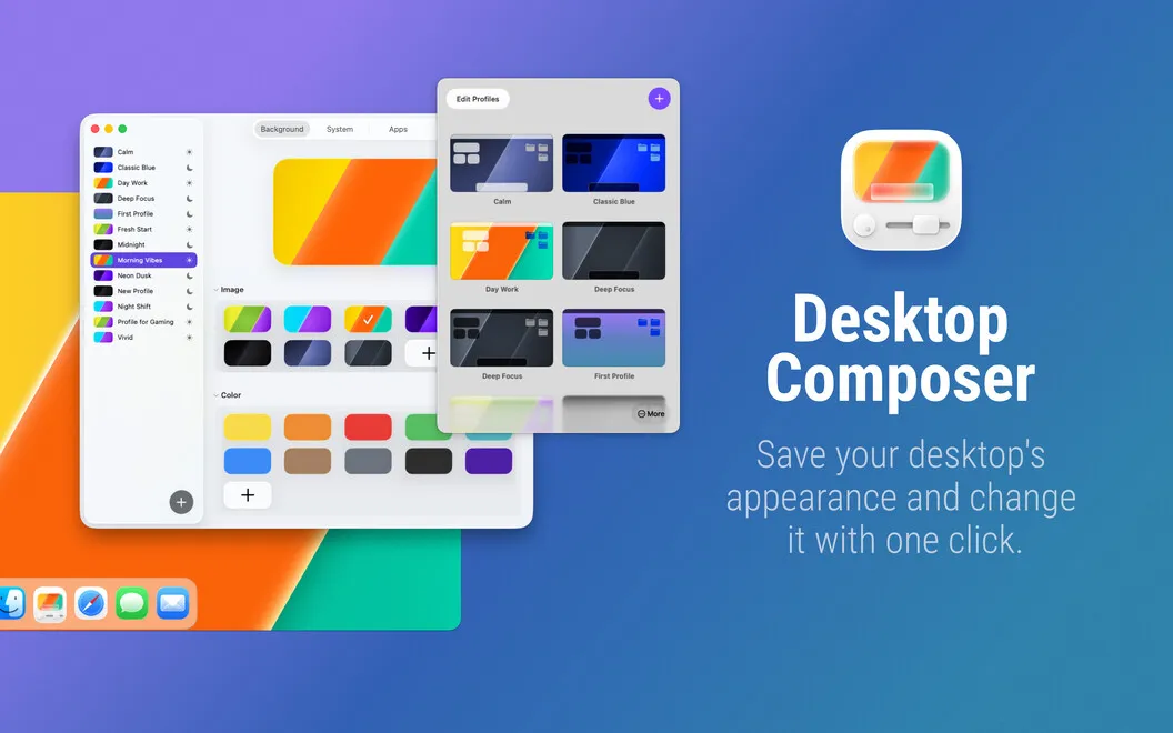 Desktop Composer screenshot 1