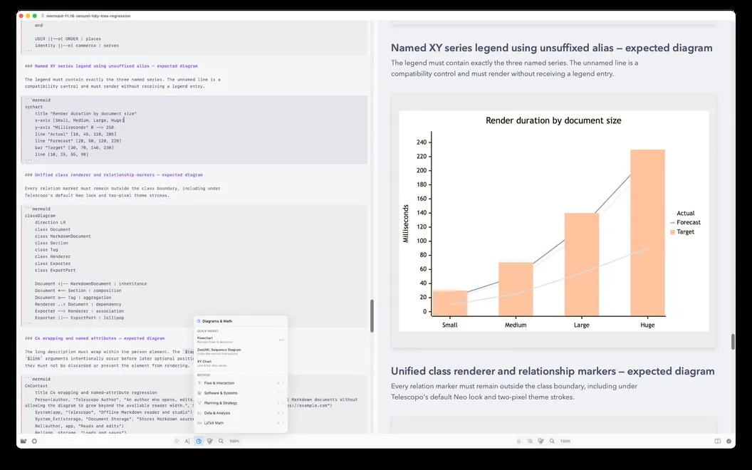 Telescopo Markdown Studio screenshot 3