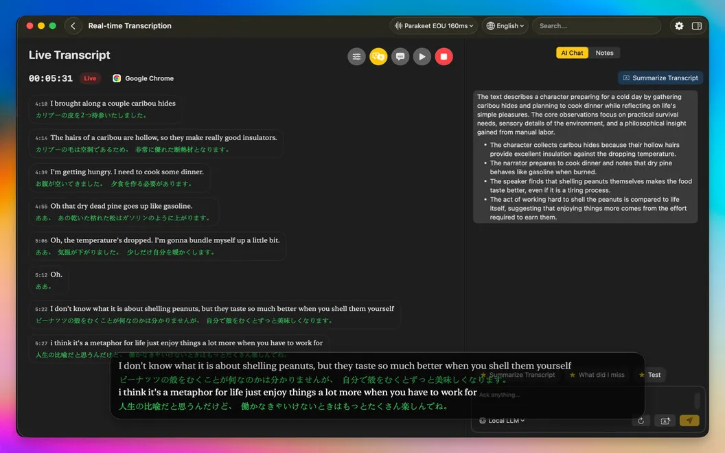 TranscribeX screenshot 5