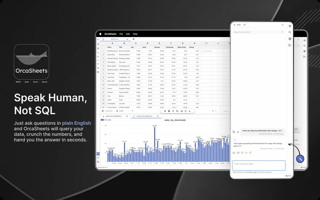 OrcaSheets screenshot 4