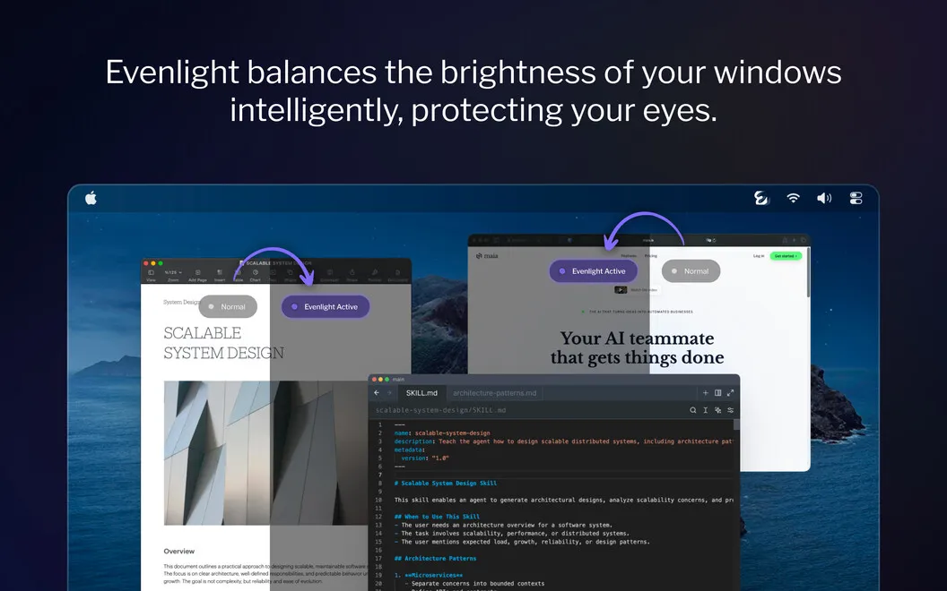 Evenlight screenshot 2
