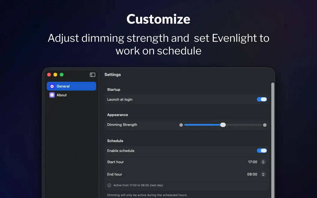 Evenlight screenshot 3