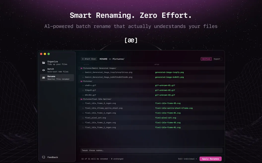 Refolder screenshot 3