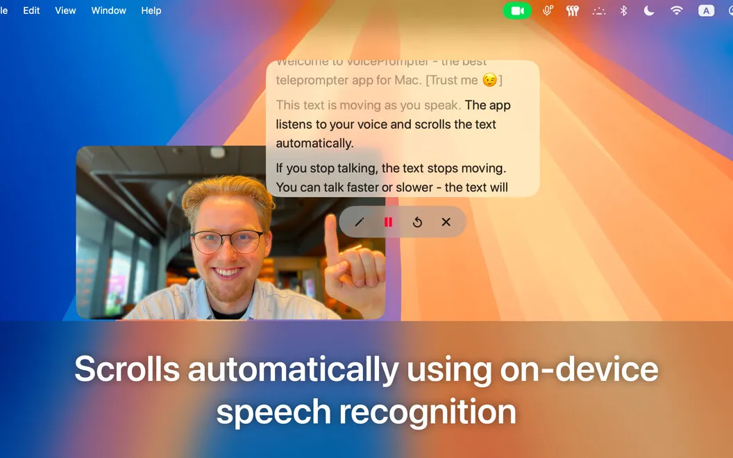 VoicePrompter screenshot 2