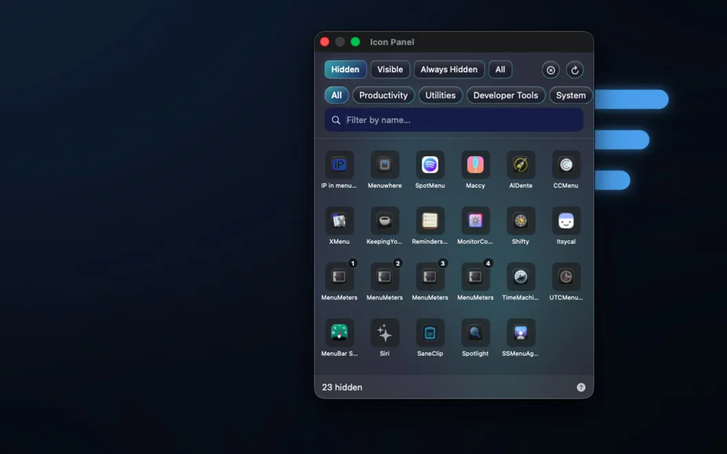 SaneBar screenshot 1