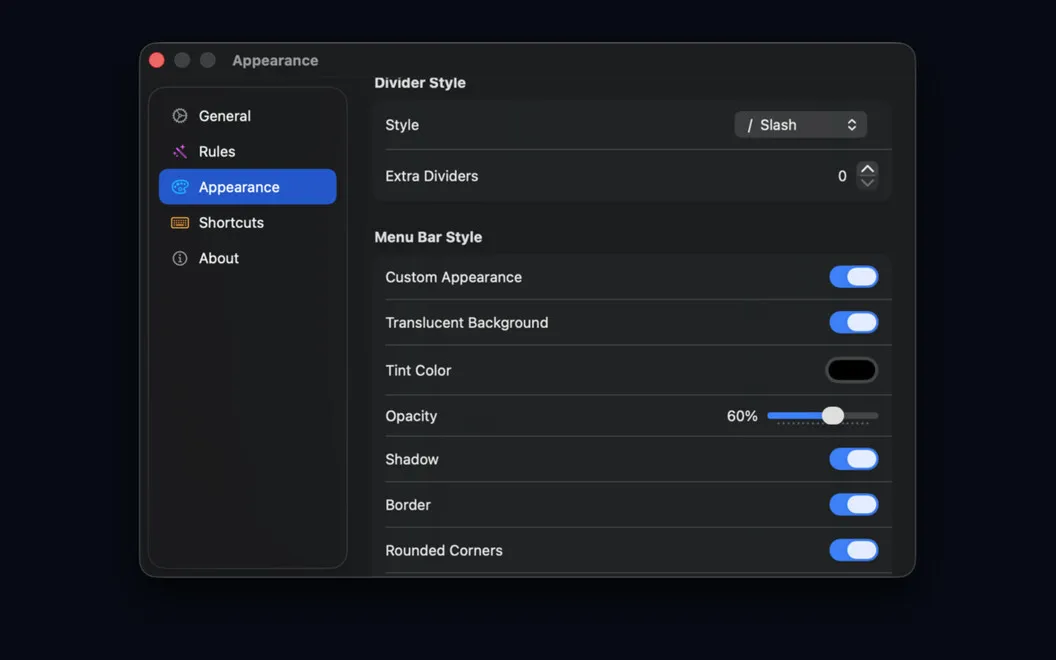 SaneBar screenshot 5