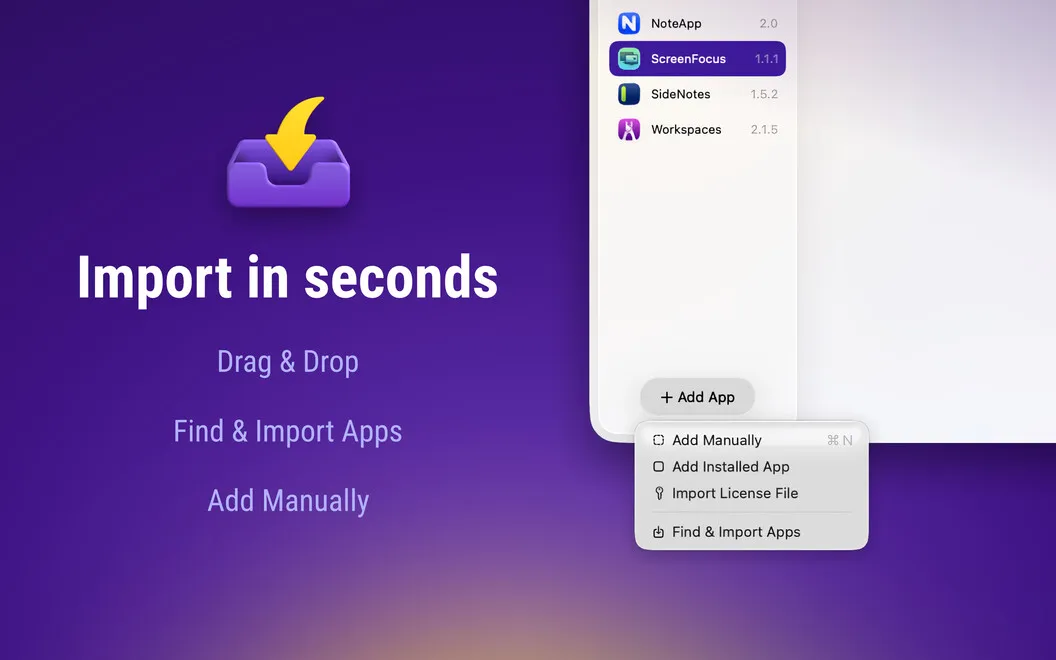 License Store screenshot 2