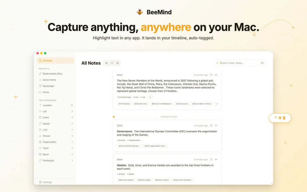 BeeMind screenshot 1