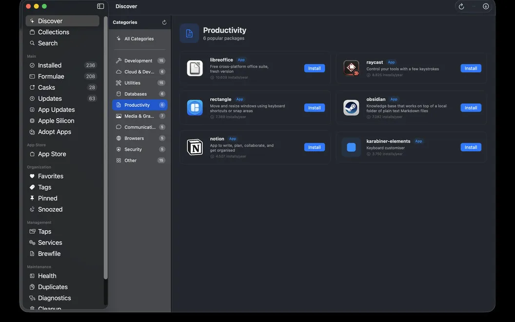 Taphouse screenshot 2