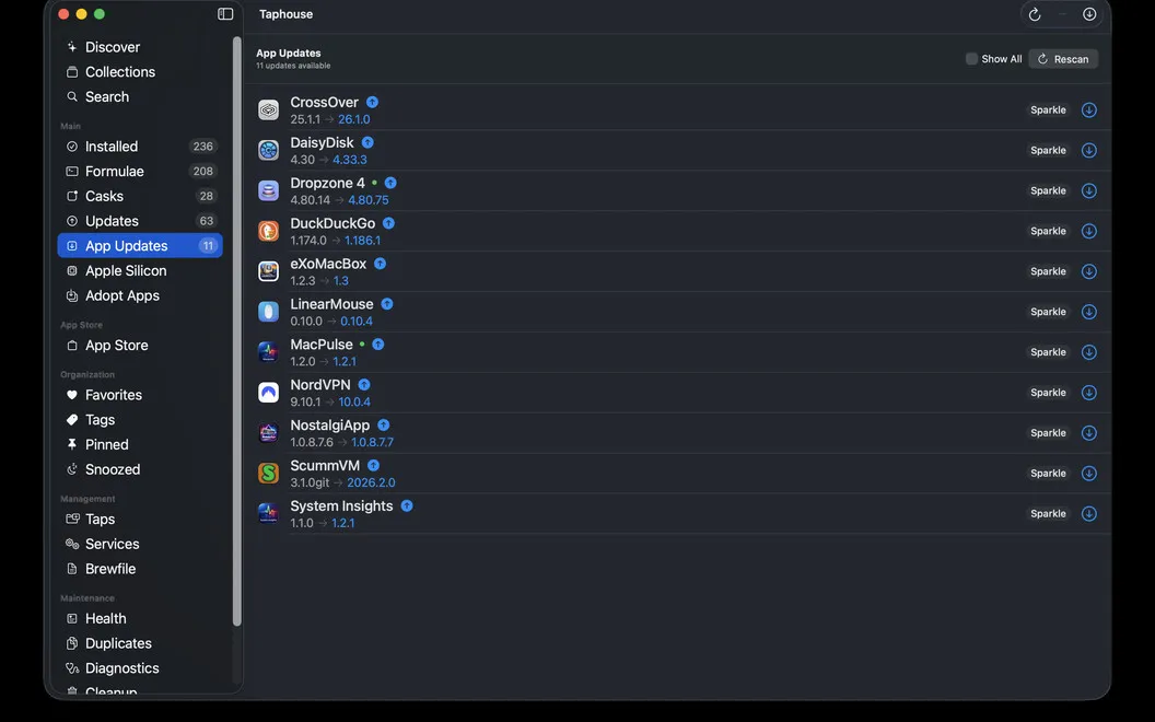 Taphouse screenshot 5