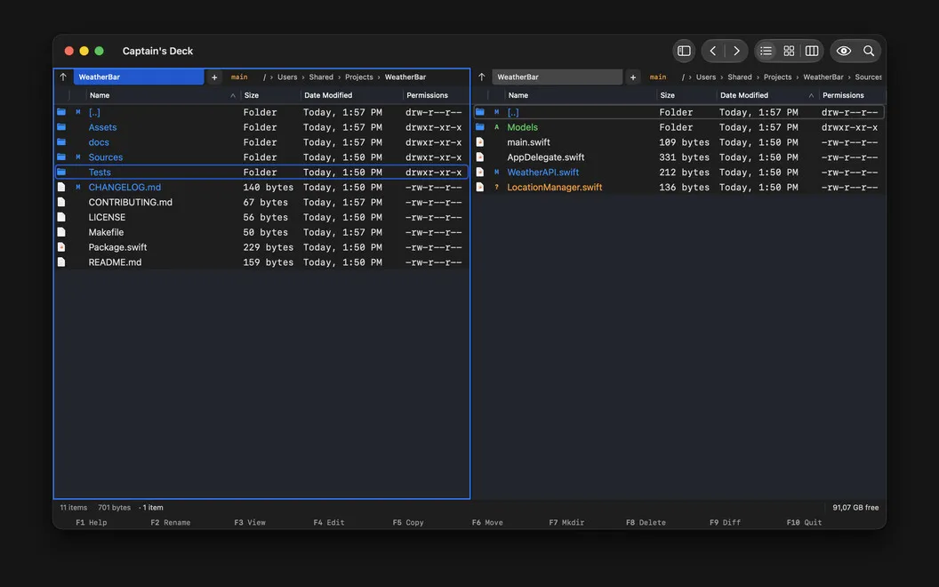 Captain's Deck screenshot 1