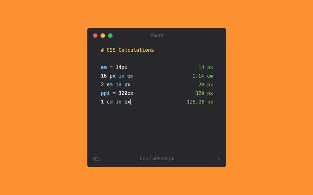 Numi screenshot 5