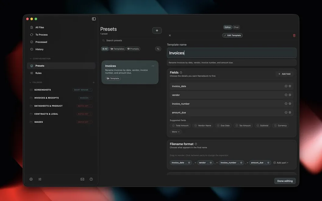 NameQuick screenshot 4