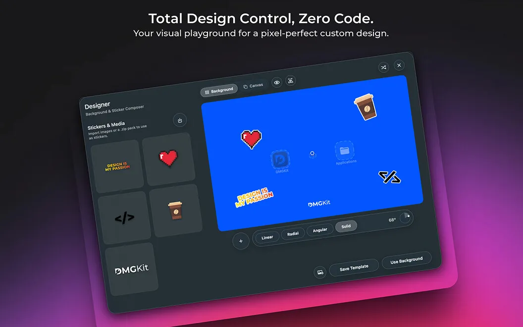 DMGKit screenshot 2
