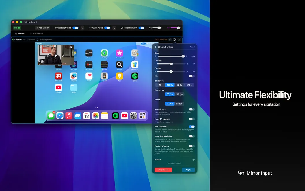 Mirror Input screenshot 4