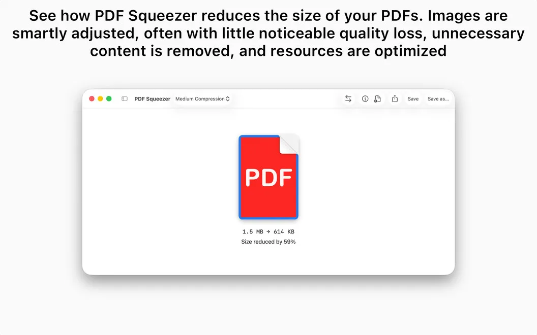 PDF Squeezer screenshot 2
