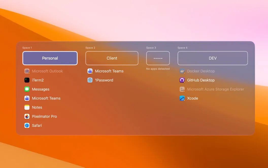 Deskspace screenshot 2