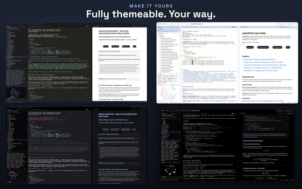 cyberWriter screenshot 4