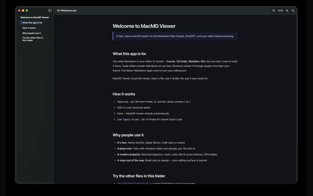 MacMD Viewer screenshot 2