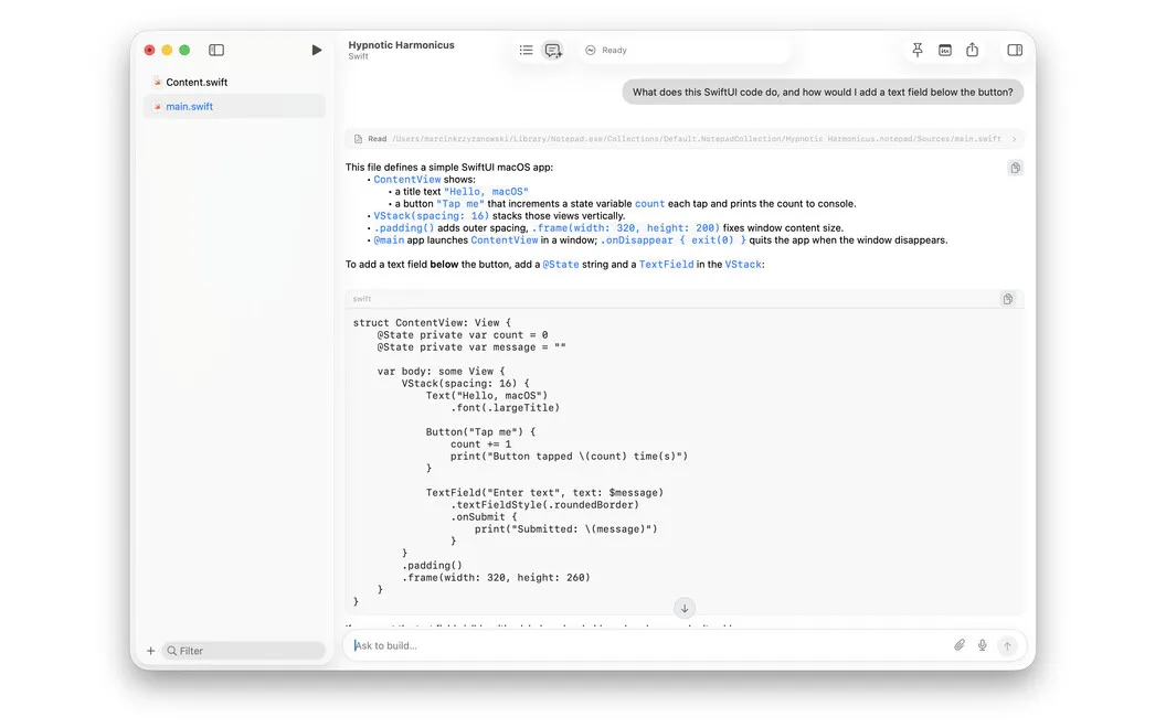 Notepad.exe screenshot 3