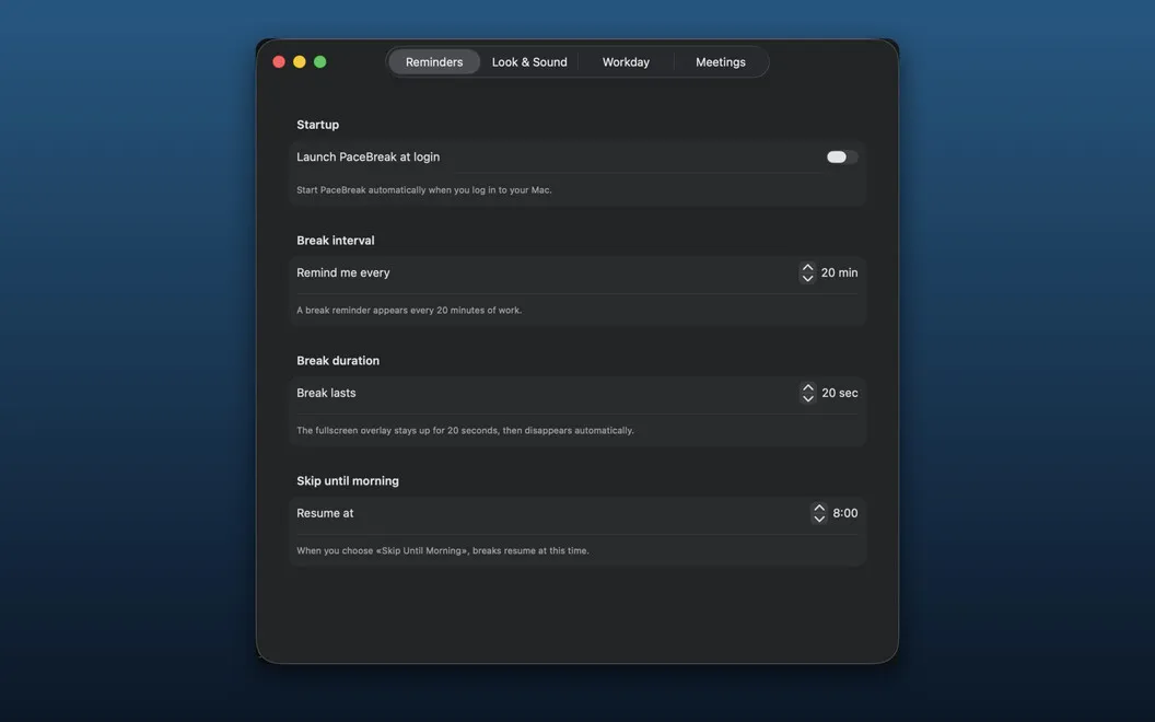 PaceBreak screenshot 3