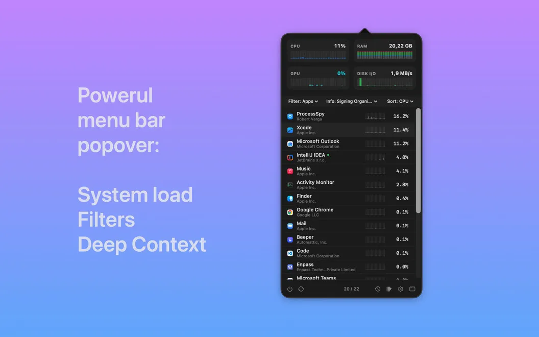 ProcessSpy screenshot 2