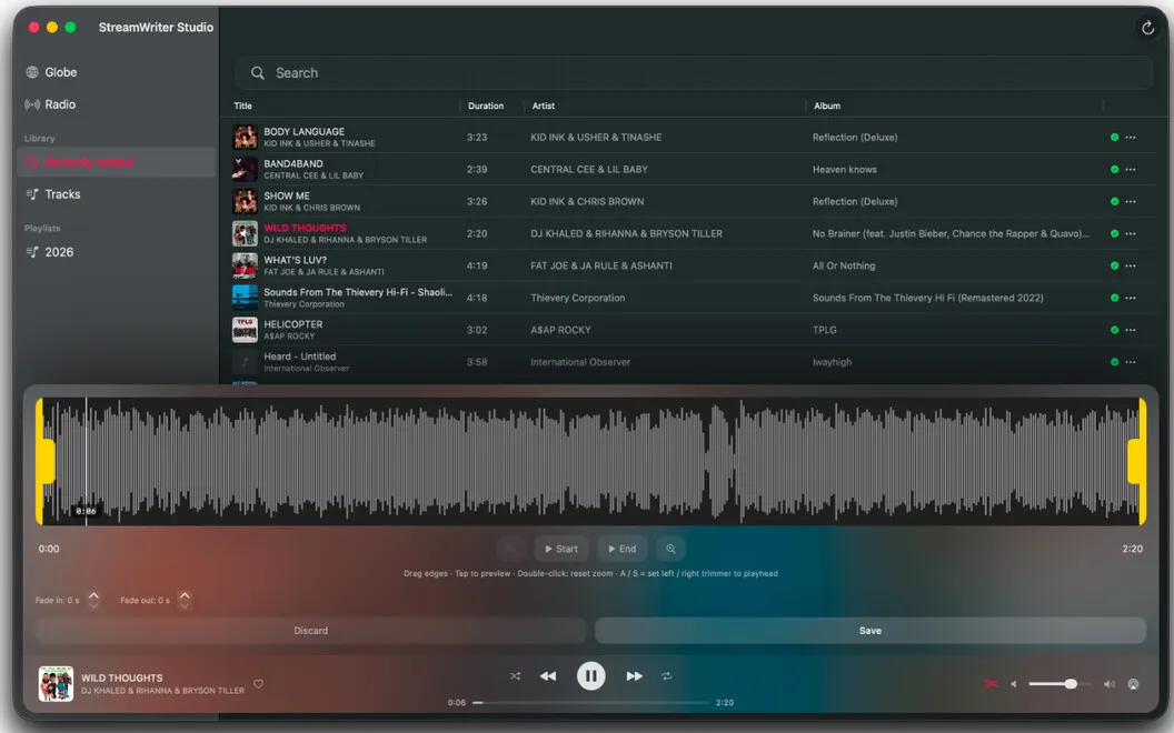 StreamWriter Studio screenshot 2