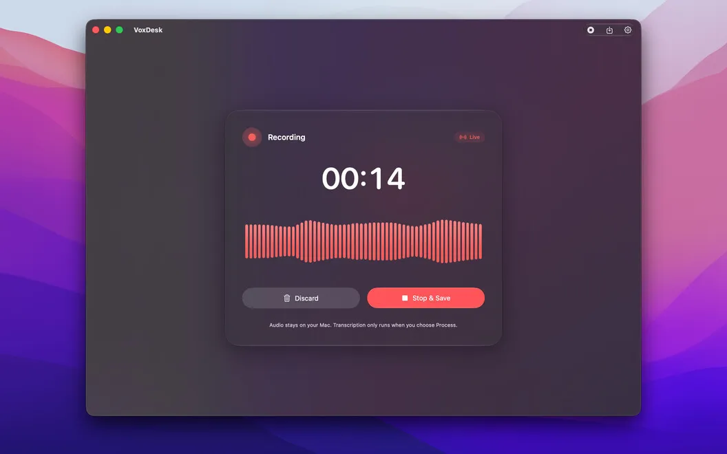VoxDesk screenshot 3
