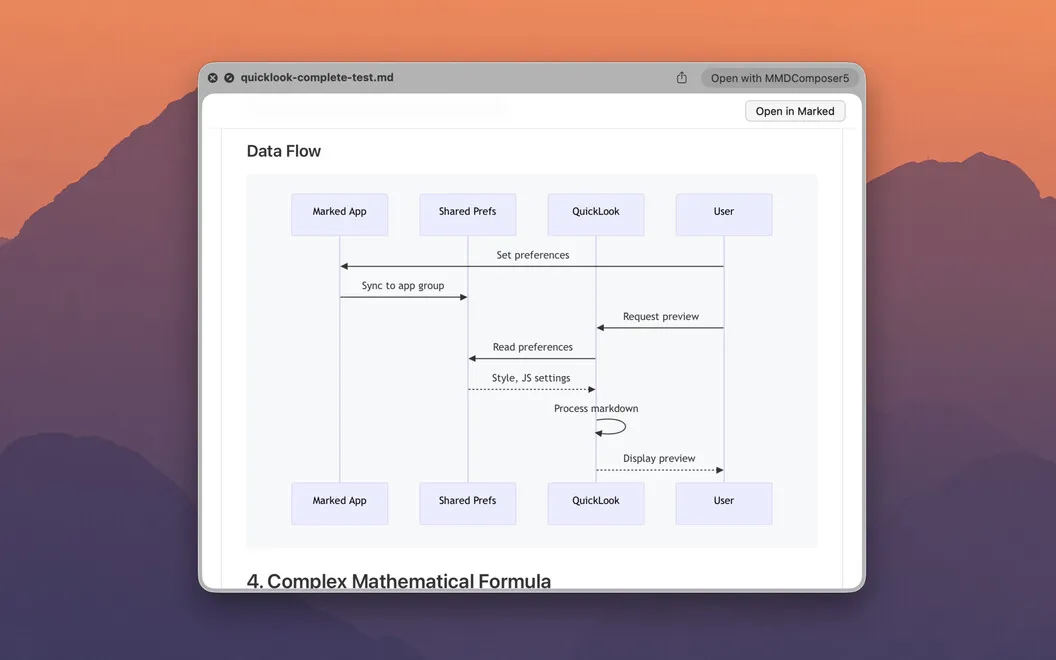 Marked QL screenshot 4