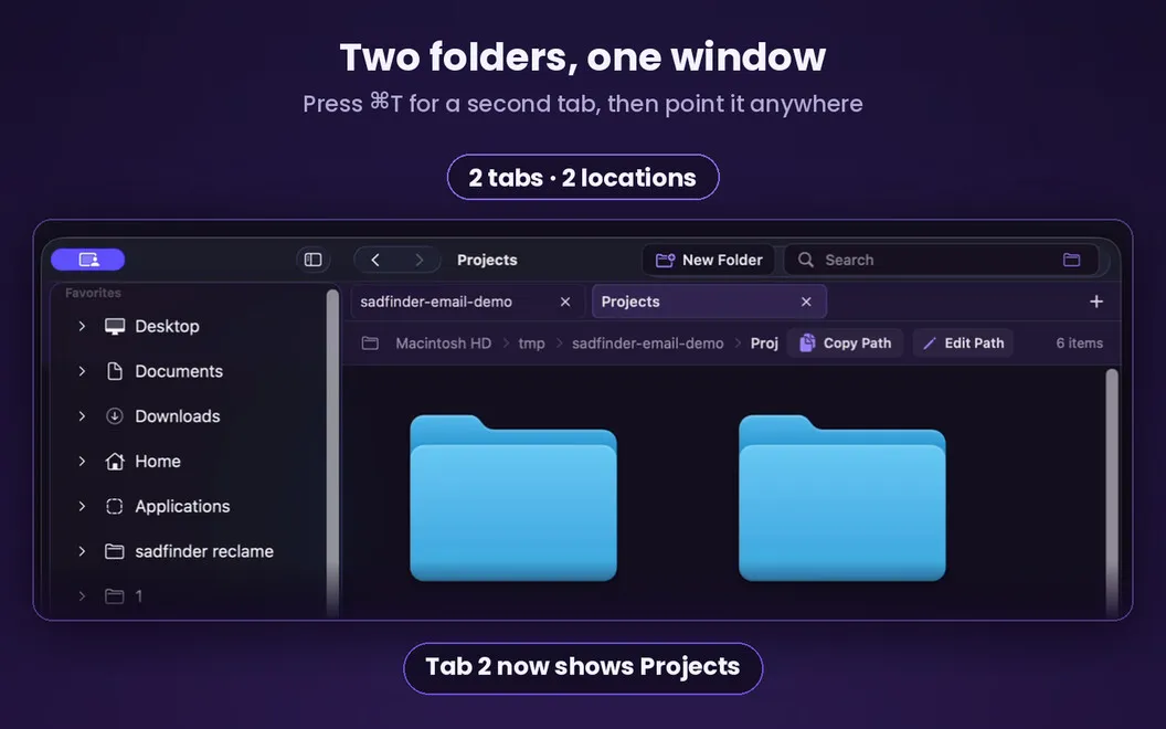 SADFinder screenshot 1