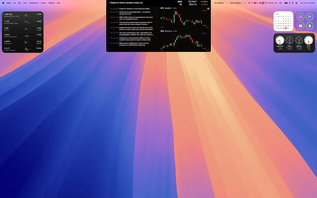 TickerNotch screenshot 3