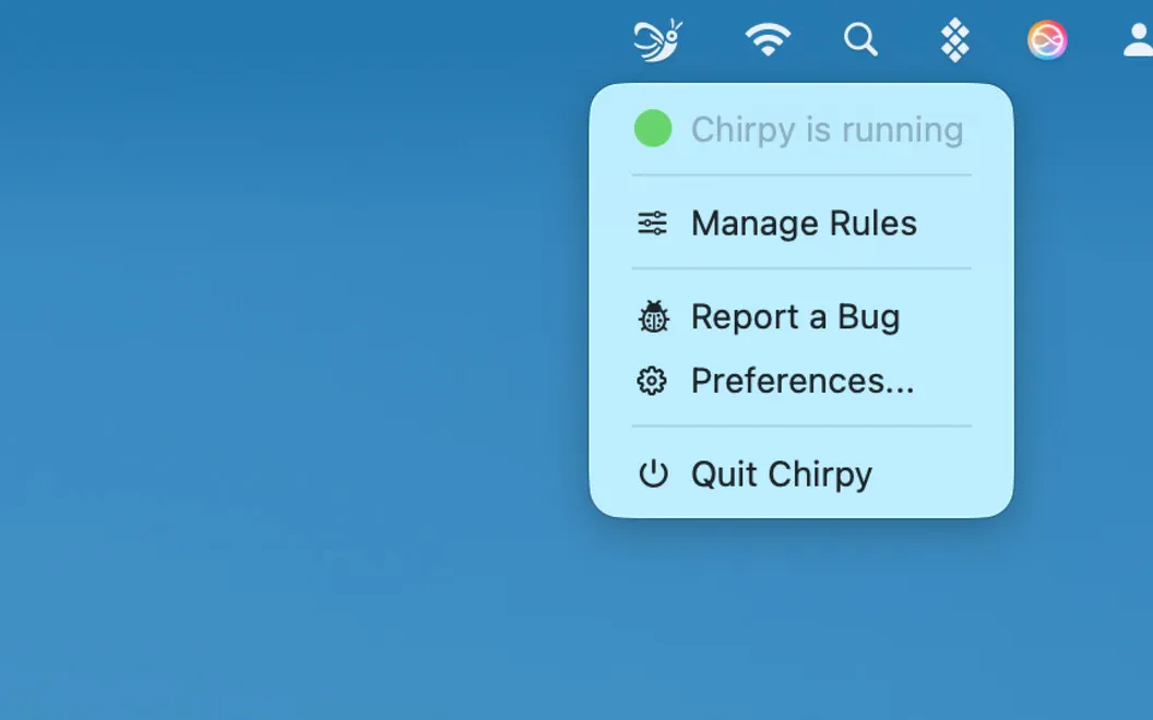 Chirpy screenshot 4