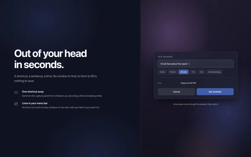 GlassNudge screenshot 2