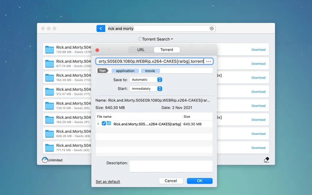 Folx screenshot 3