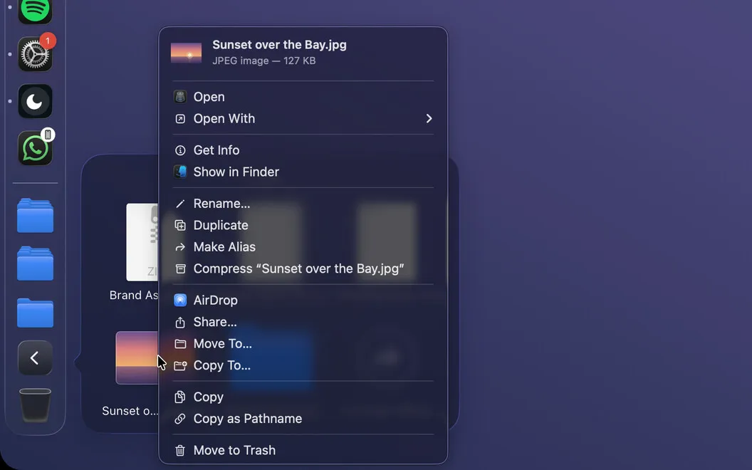 DockClick screenshot 1