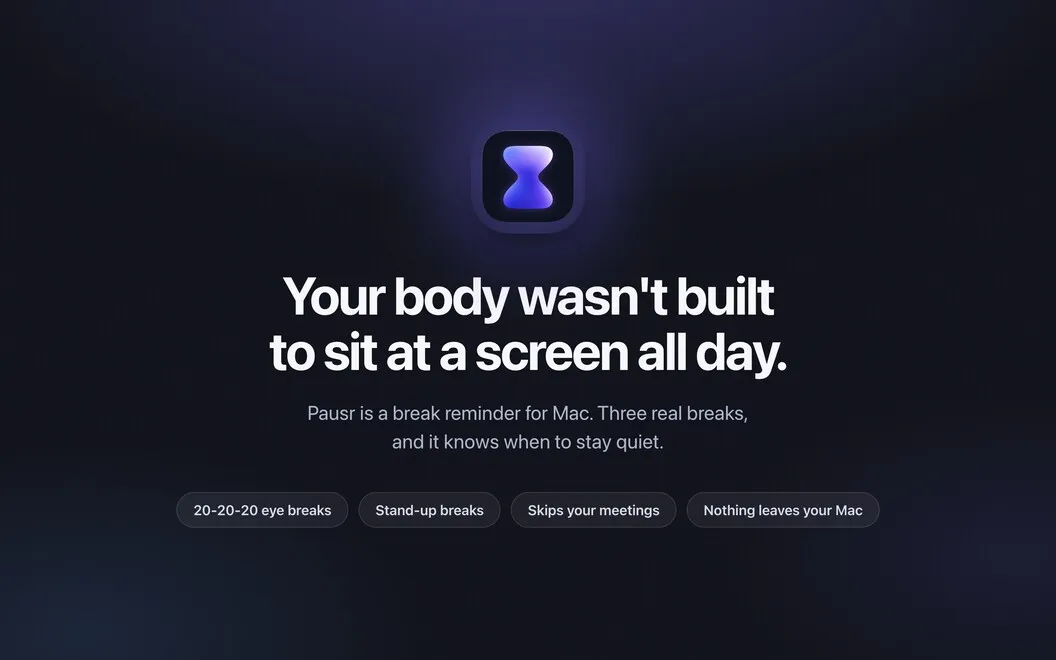 Pausr screenshot 1