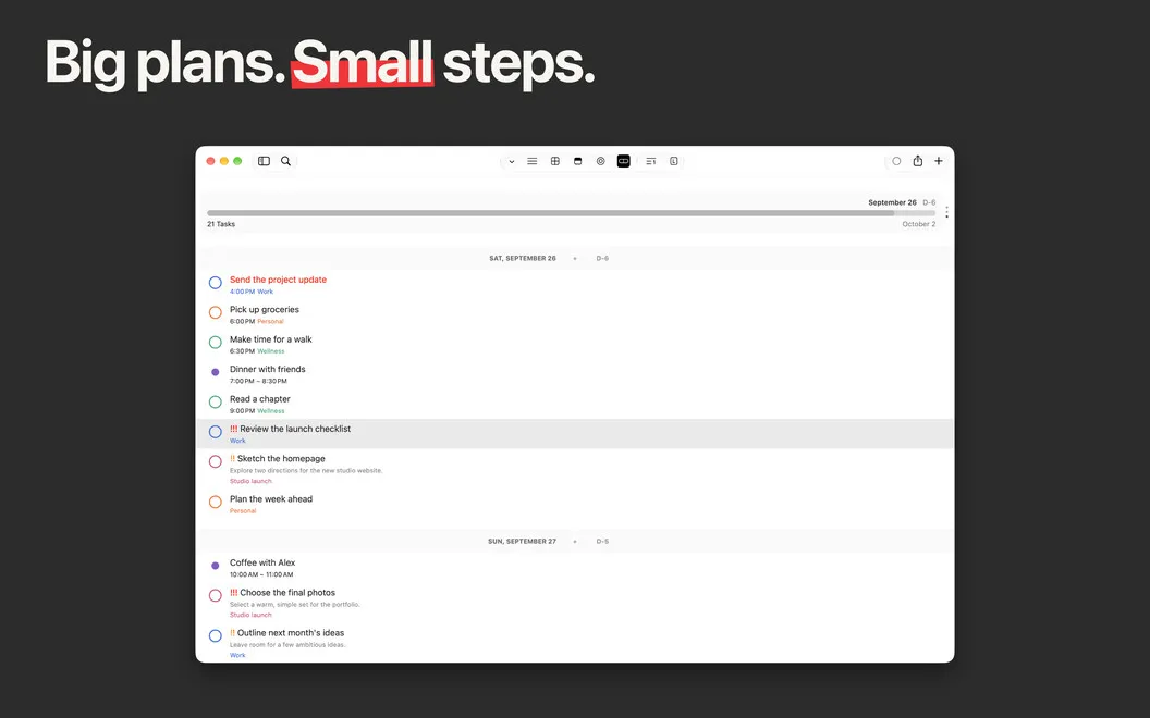 GoodTask screenshot 5