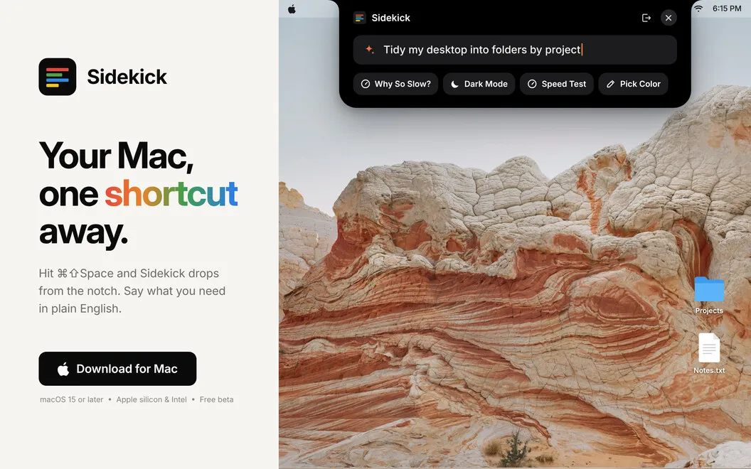 Sidekick screenshot 4