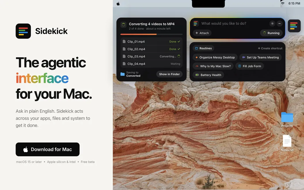 Sidekick screenshot 5