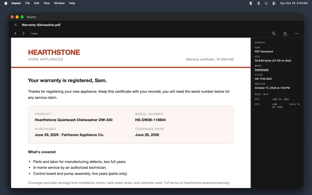 Kepter screenshot 3