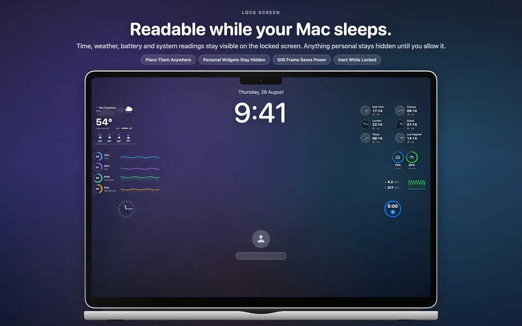 BetterMacWidgets screenshot 2