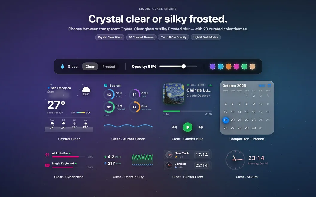 BetterMacWidgets screenshot 4