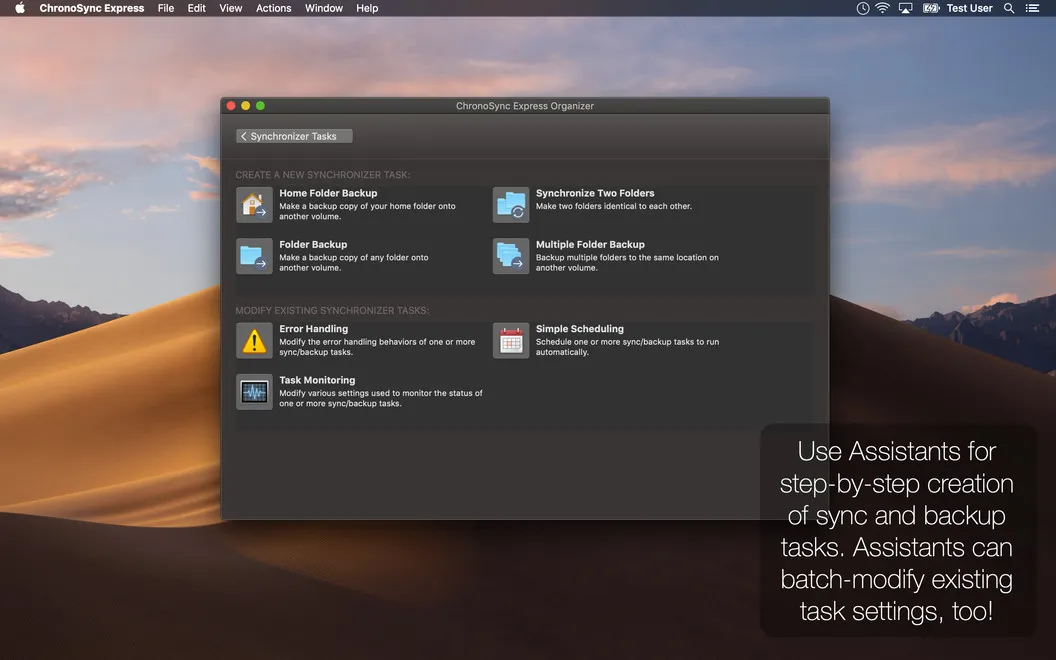 ChronoSync Express screenshot 2