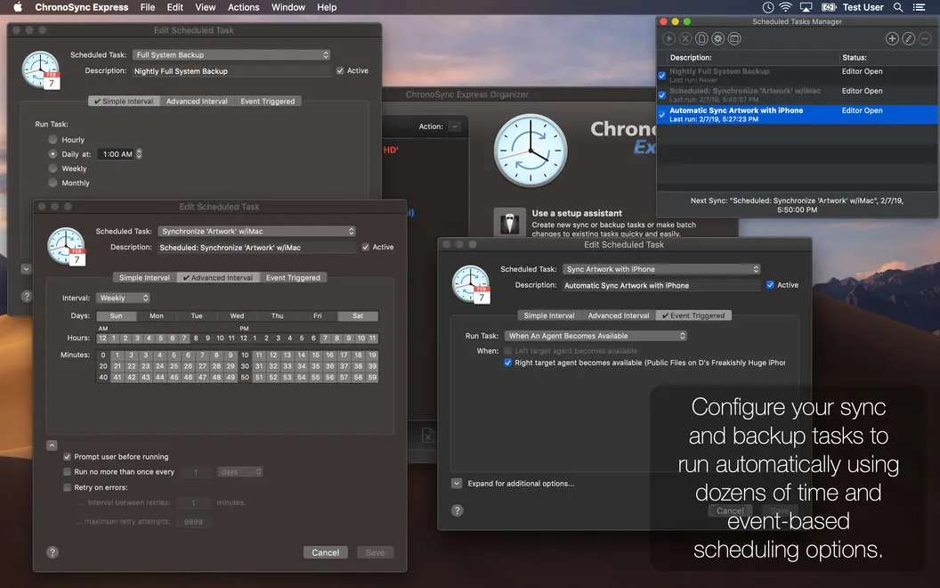 ChronoSync Express screenshot 5