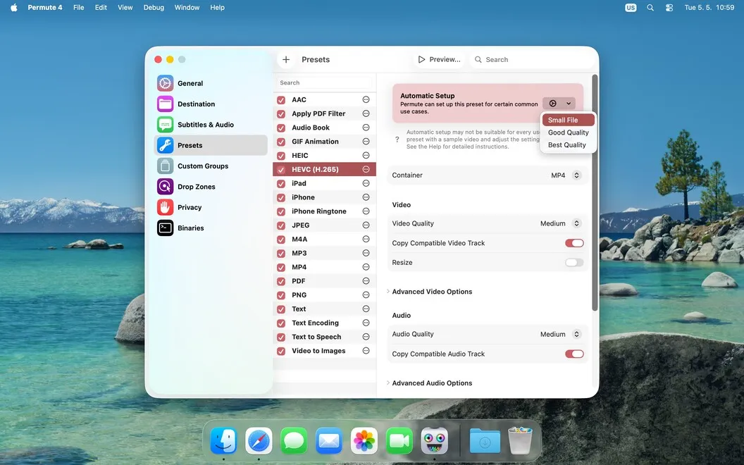 Permute screenshot 5